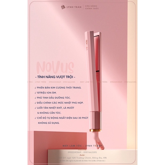 Máy là thẳng mini Novus®️ - Phiên bản DIAMOND MINI