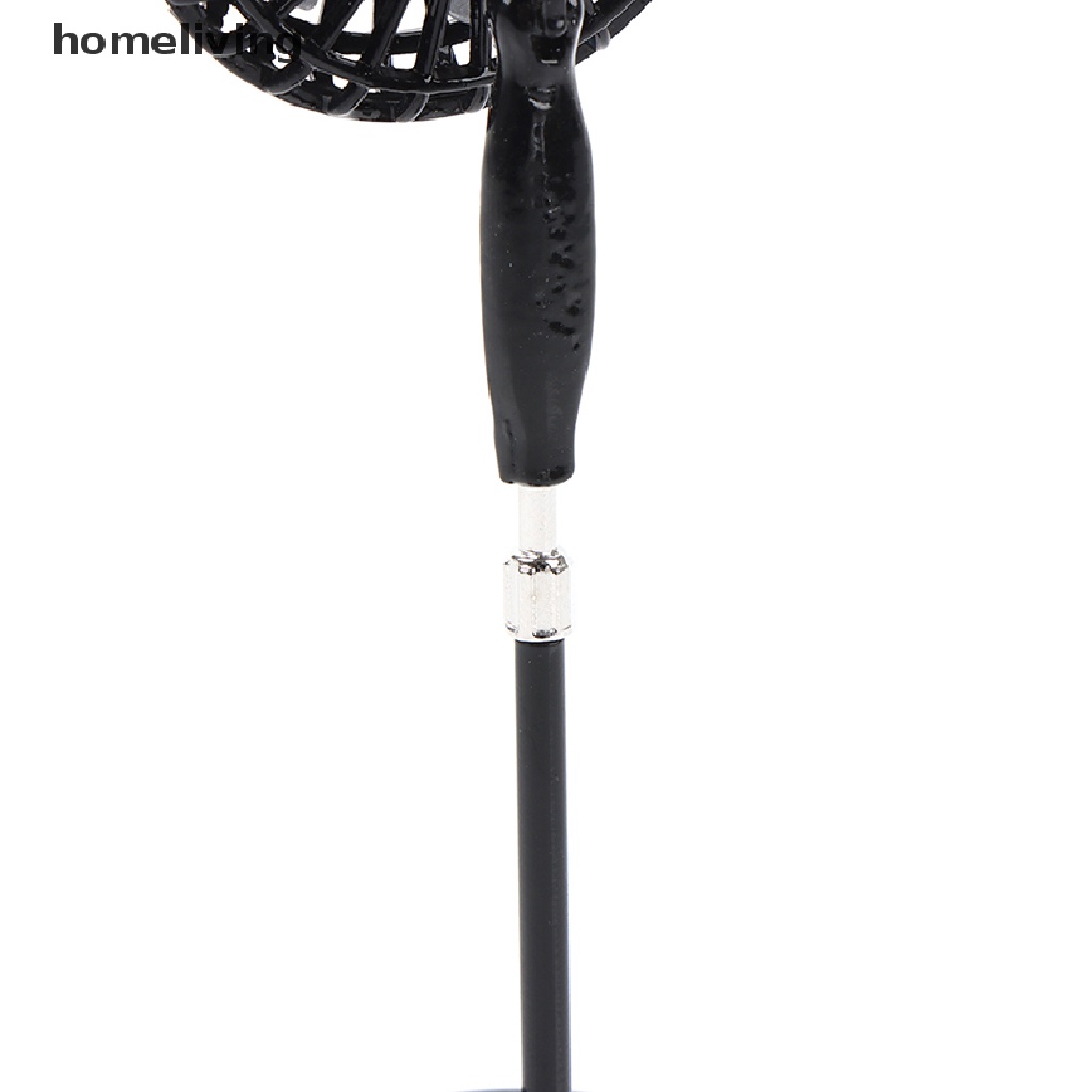 Quạt Mini Bằng Kim Loại Dùng Trang Trí Nhà Búp Bê