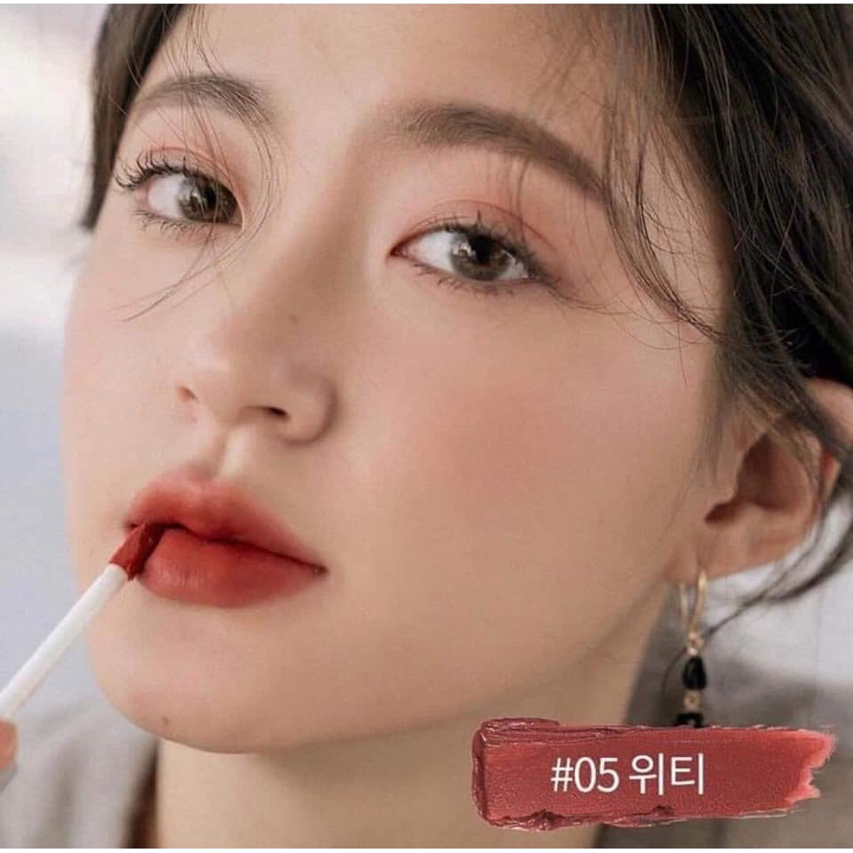 [#05 Witty - Đỏ gạch] Son Kem Lì Romand Zero Velvet Lip Tint | BigBuy360 - bigbuy360.vn