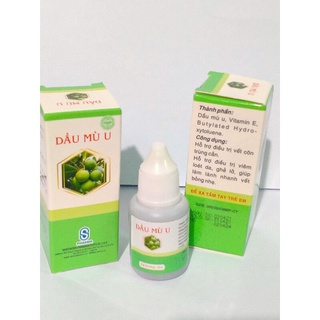 DẦU MÙ U SP Chai 15 ml hỗ trợ làm lành nhanh vết thương, vết bỏng nhẹ