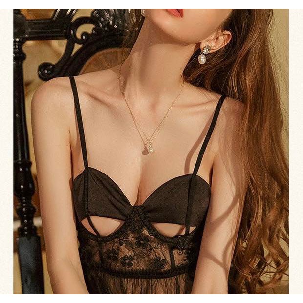 Đầm Ngủ Ren Siêu Mỏng - B.Lingerie