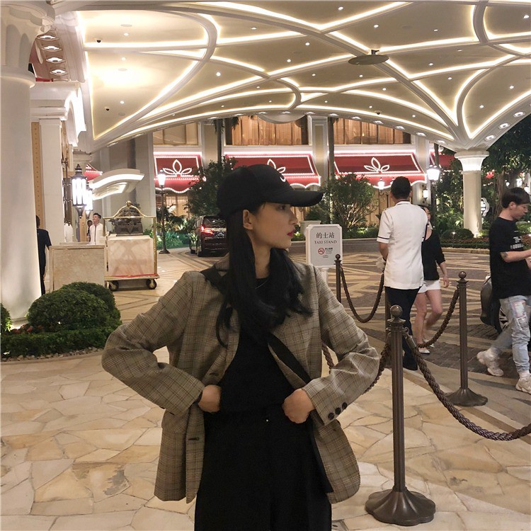 [SẴN] Áo Blazer caro 3 cúc (C39)