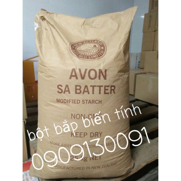 TINH BỘT BẮP BIẾN TÍNH 1KG