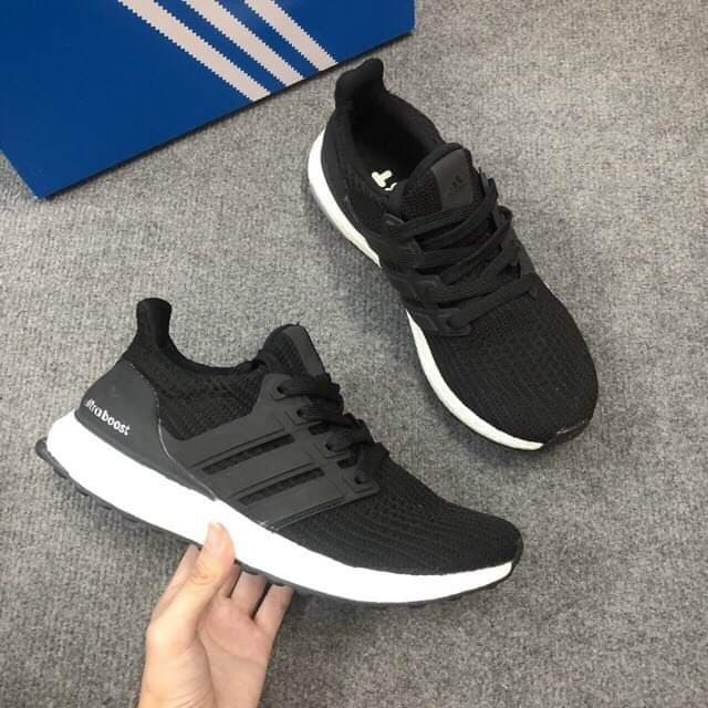 Giày Sneaker Adidas UltraBOOST 4.0 đen - Replica fullbox