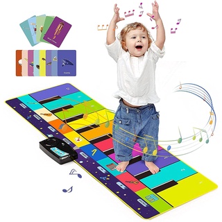 Thảm nhạc cụ Coolplay 110x36cm kèm 14 thẻ cho bé