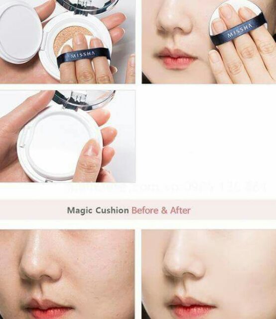 Phấn nước Missha M Magic Cushion siêu kiềm dầu SPF50+PA+++