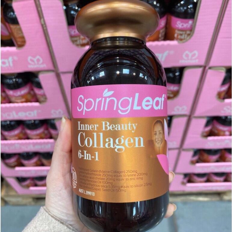 Viên uống Collagen SpringLeaf 6in1 Inner Beauty của Úc - 180 viên