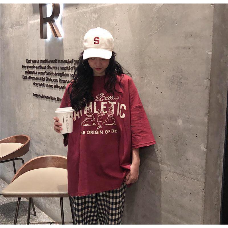 [Mã SKAMFSW175 giảm 10K đơn 50K] Áo thun tay lỡ form rộng - phông nam nữ cotton oversize - T shirt Athletic - 2N Unisex | BigBuy360 - bigbuy360.vn