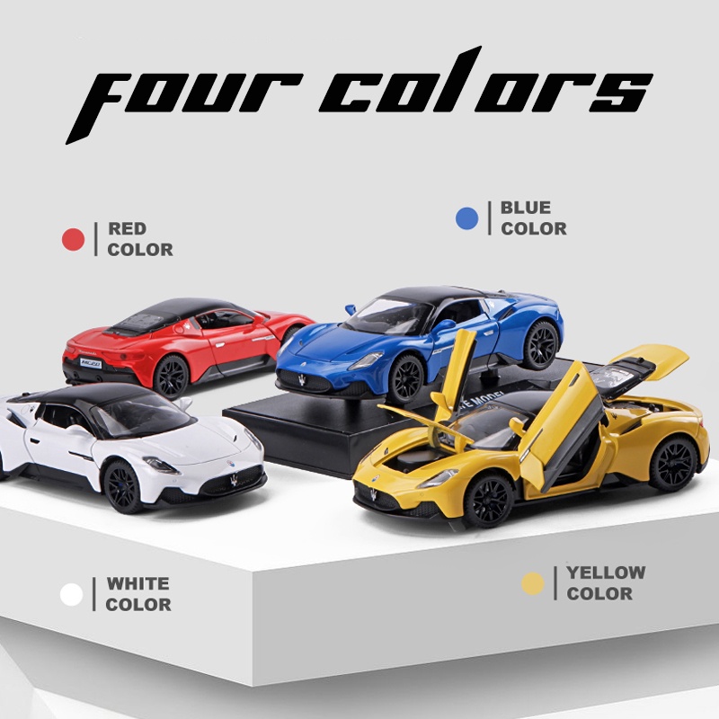 Mô Hình Xe Ô Tô Maserati MC20 Tỉ Lệ 1: 32 Cao Cấp