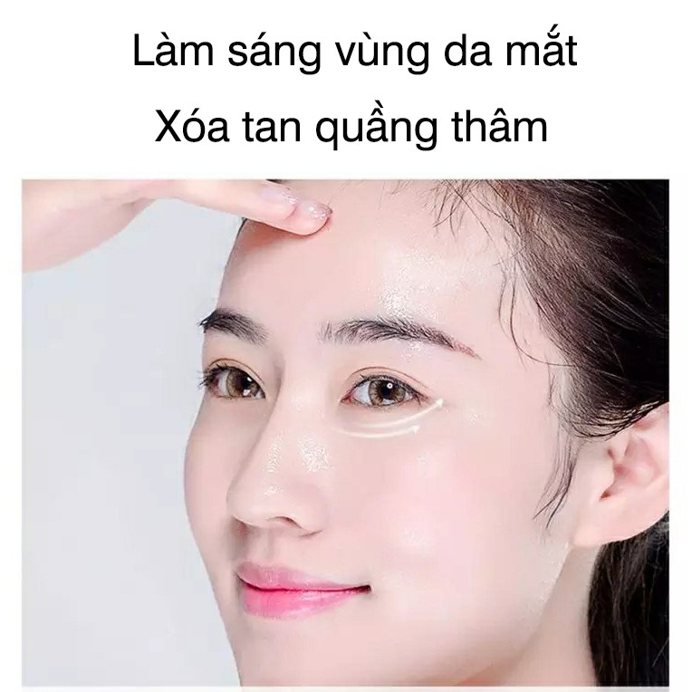 Mặt Nạ Mắt BIOAQUA Giảm Quầng Thâm, Nếp Nhăn và Trắng Vùng Mắt 60 miếng - Sarah Beaute MP200