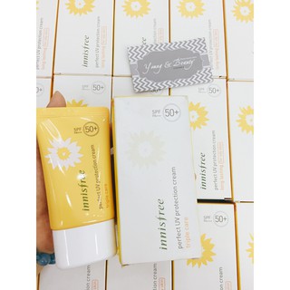 Kem Chống Nắng Chống Trôi Innisfree Perfect UV Protection Cream Triple Care SPF50+ PA+++ 50ml