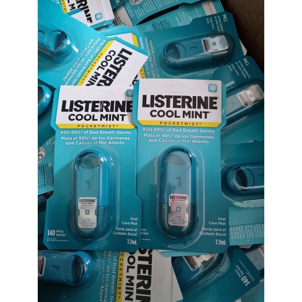 Listerine xịt thơm miệng - Mỹ( vĩ đơn)