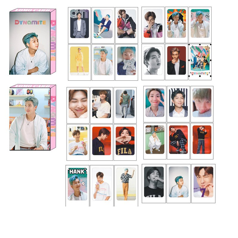 Lomo card BTS Thẻ ảnh nhóm nhạc Kpop BTS Dynamite