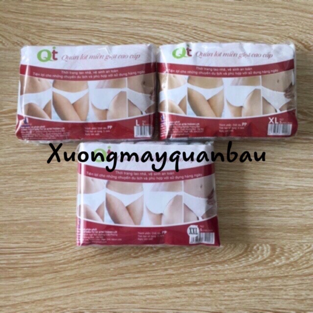 quần lót giấy nữ BABY an toàn - Quần lót giấy dùng 1 lần - Thời trang cho mẹ - Dành cho mẹ
