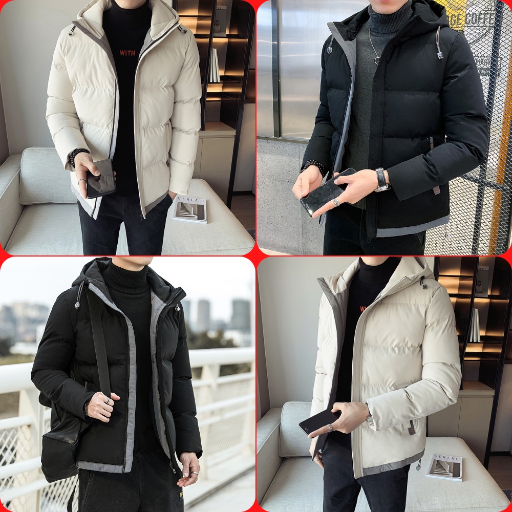 Áo khoác phao nam áo jacket nam siêu đẹp siêu ấm