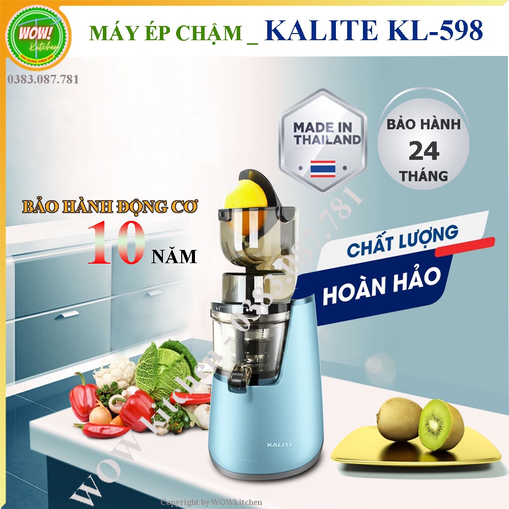 [KALITE KL-598] Máy ép chậm Kalite KL-598