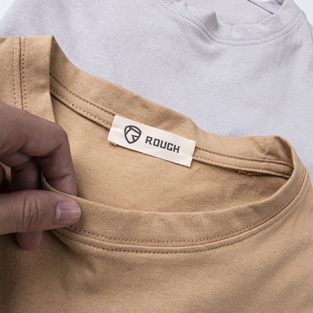 Áo Thun Nam Cổ Tròn ROUGH Outfit Chất Liệu Cotton Co Giãn, Form Regular Fit | BigBuy360 - bigbuy360.vn