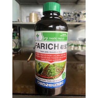 Thuốc Trừ cỏ :Farich 40SC 480ml