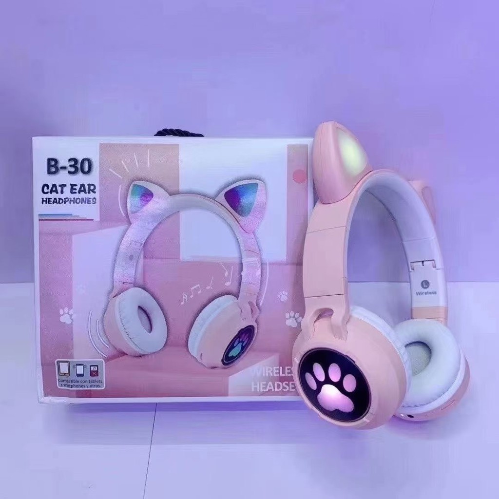 Tai nghe bluetooth Cat Ear BT028C - Tai nghe Tai Mèo Âm thanh sống động, thiết kế trẻ trung cá tính(Có mic) | BigBuy360 - bigbuy360.vn