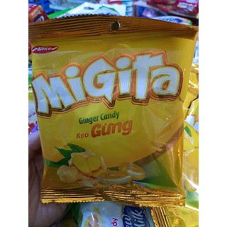 Kẹo gừng cứng Migita túi 70g