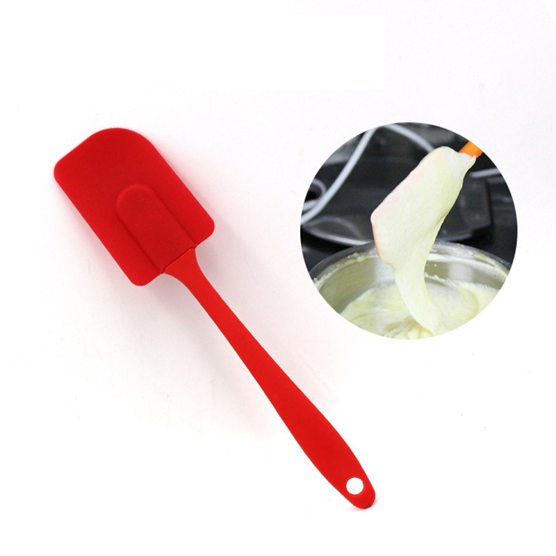 Set 3 dụng cụ nhà bếp HOUSEEKER phới muỗng cọ quét dầu silicone chịu được nhiệt độ cao hỗ trợ làm bánh