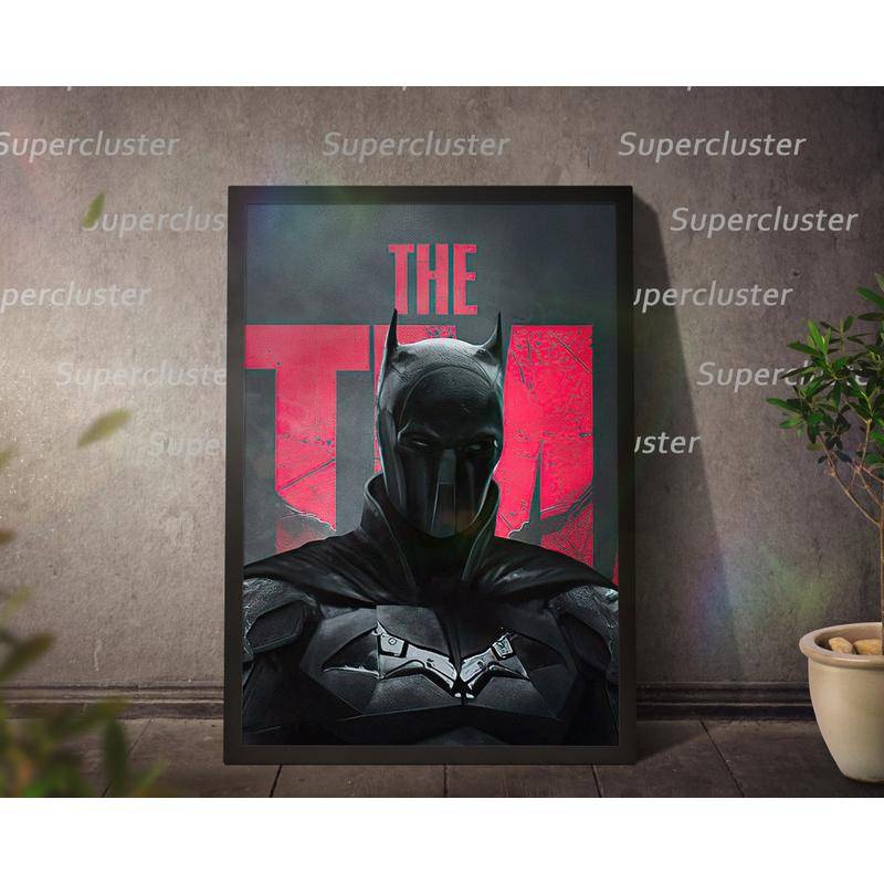 Dc Tranh Treo Tường Trang Trí Hình Người Dơi