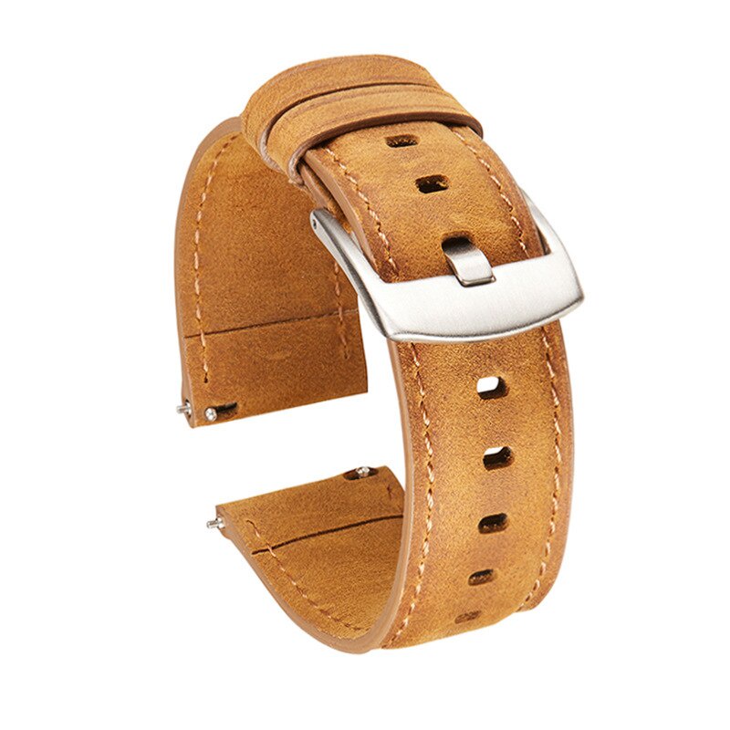 Dây đeo da siêu mỏng mềm cho đồng hồ Samsung Galaxy watch 4 Classic 42mm/46mm 44mm/40mm/20mm/22mm