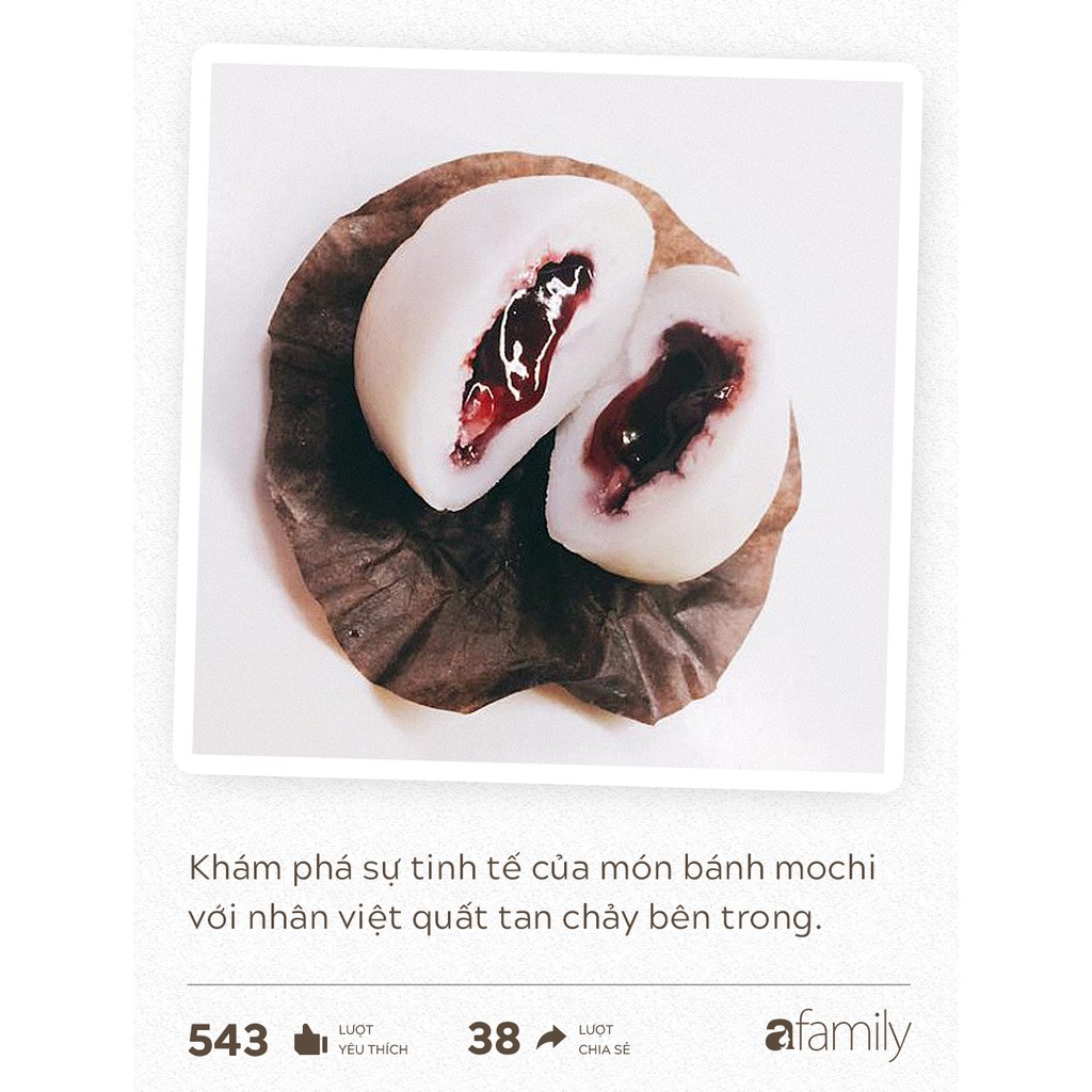 [FLASH SALE] Bánh Mochi Việt Quất Royal Family Đài Loan - Hộp 132g 4 bánh