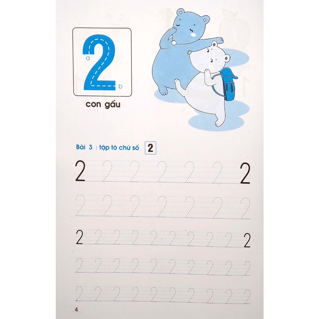 Sách Bé Luyện Viết Theo Mẫu Chữ Mới - Tập Tô Số 1 (Tái Bản)