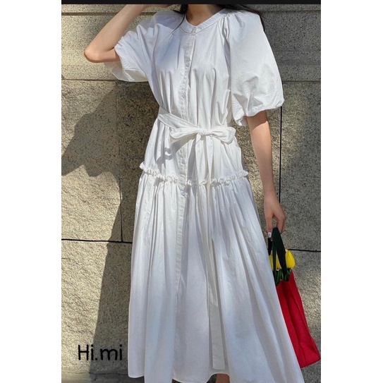 Đầm nữ dáng dài -  Váy babydoll vải tơ mềm cộc tay dáng xoè dài | WebRaoVat - webraovat.net.vn