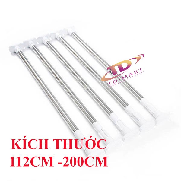 Thanh Treo Rèm ⚡️ Inox 304 - Không cần khoan bắt vít - Dễ dàng lắp đặt STILL