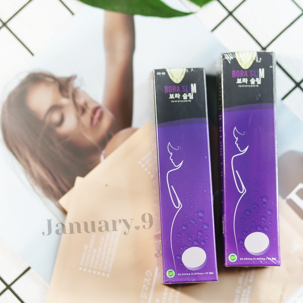 Ống 20 Viên - Sủi giảm cân Bora Slim