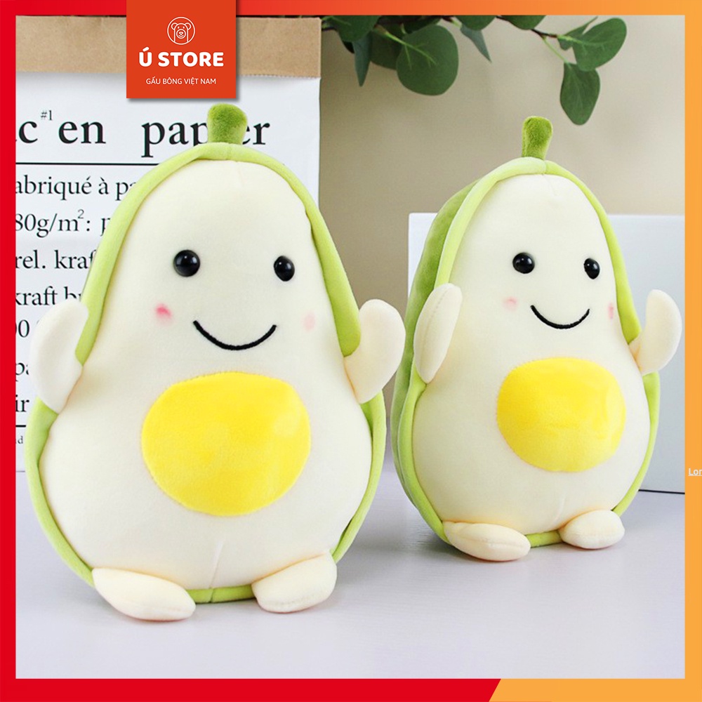 Gấu bông bơ trứng siêu cute 20cm