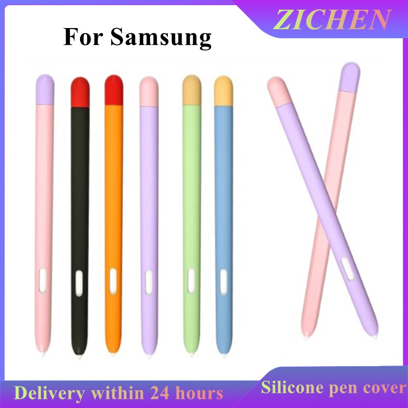 Vỏ silicon bảo vệ chống trượt nhiều màu cho bút cảm ứng máy tính bảng Samsung Galaxy Tab S6 Lite P610 P615 Tab S7 S6Lite