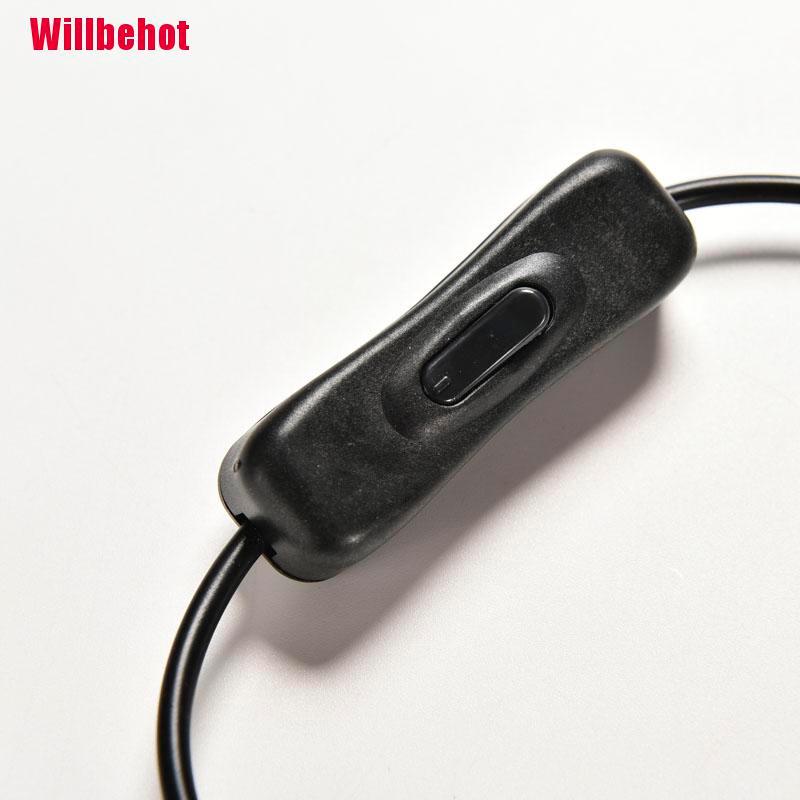 [Willbehot] In-Line Power Switch On/Off 2.1Mm/5.5Mm Cable Jack For Arduino Plug 12V [Hot]