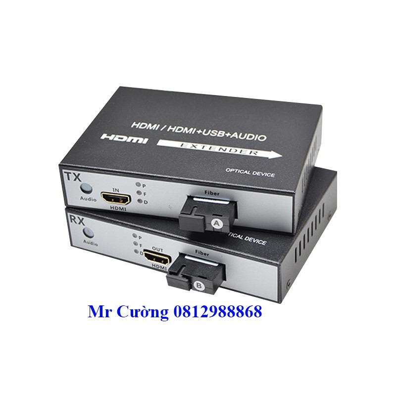 Cặp Converter Quang HDMI 1080p