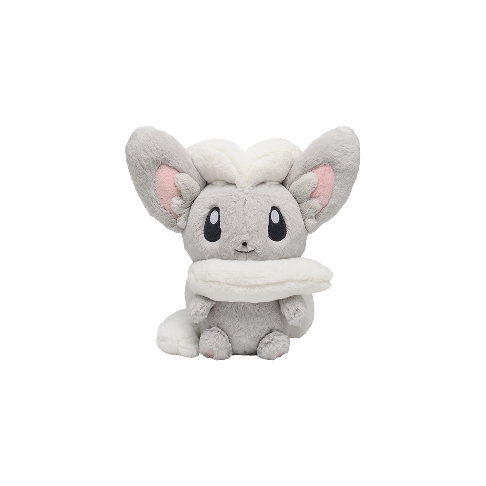 Gấu bông pkm center Jumbo Fluffy Cinccino Plush cao cấp cỡ lớn Nhật Bản Cinccino Comfy Friends