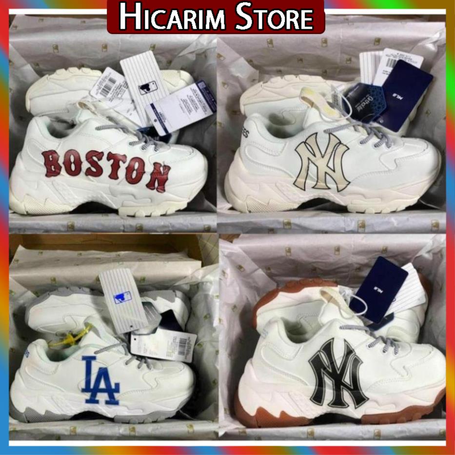 [ 𝐒𝐀𝐋𝐄 ĐẬ𝐌 ] Giày 𝐌𝐋𝐁 Boston hót hít, Giày Thể Thao Tăng Chiều Cao 𝐌𝐋𝐁 Boston, LA, NY bản đẹp