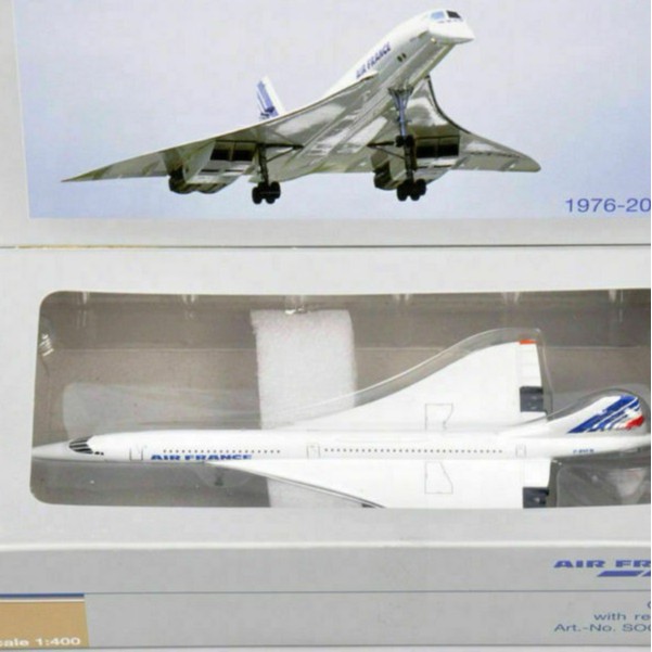 Mô Hình Máy Bay Air France 1976-2003 Tỉ Lệ 1:400