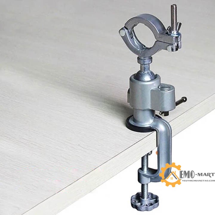 💥 Giá đỡ máy khoan tay kẹp bàn 360 độ 💥 Trục xoay 360 độ - Hợp kim gia công chắc chắn
