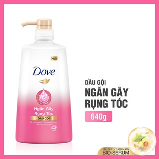 Dầu gội Dove Ngăn gãy rụng tóc Bio Serum 640gr