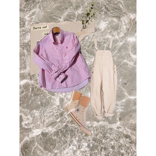 (2HAND ITEM) Áo sơ mi vàng vintage
