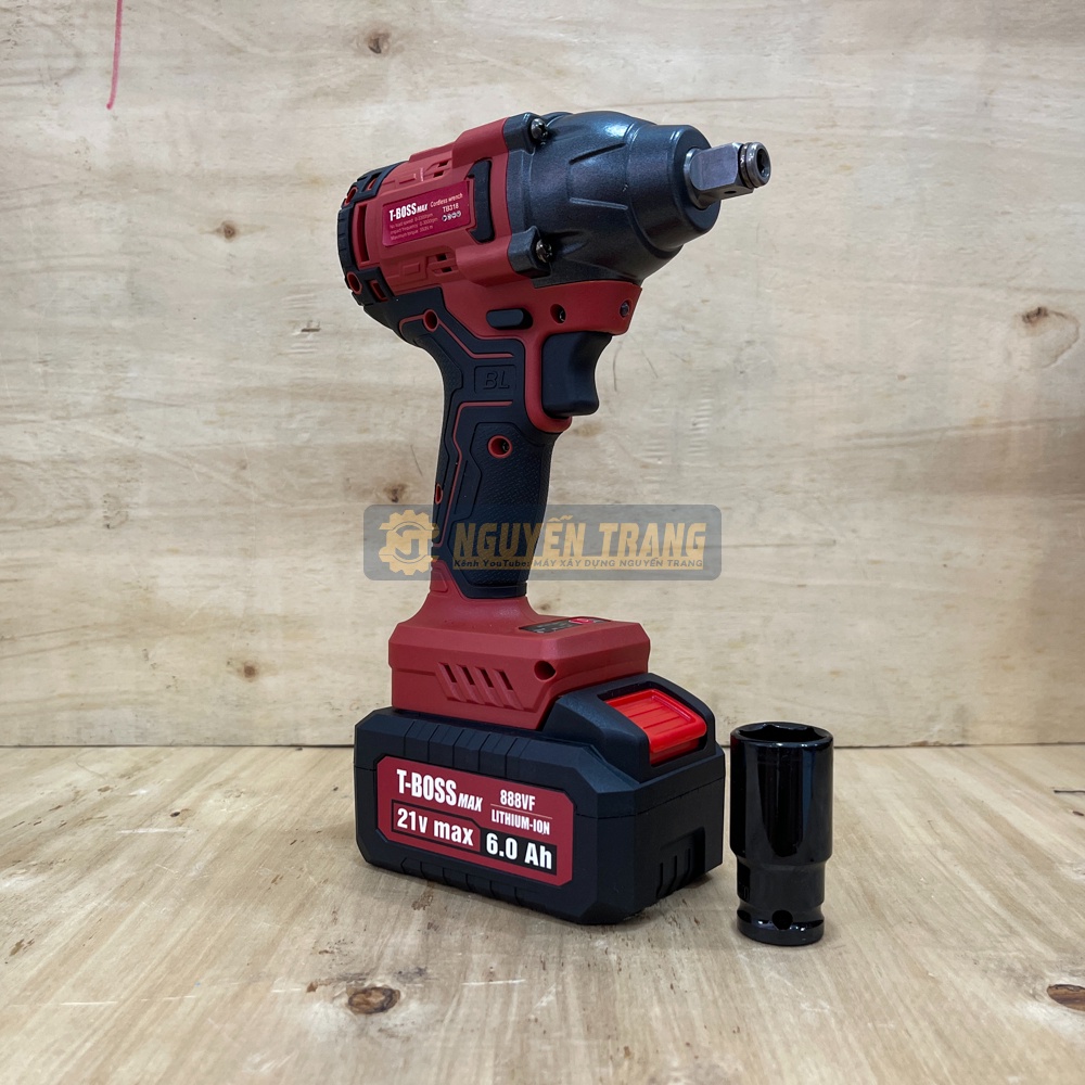 Máy siết bulong pin T-boss hàng đẹp chuyên thợ