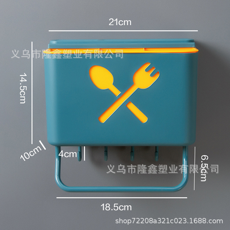 Hộp đựng đũa gắn tường thiết kế tiện lợi cho nhà bếp