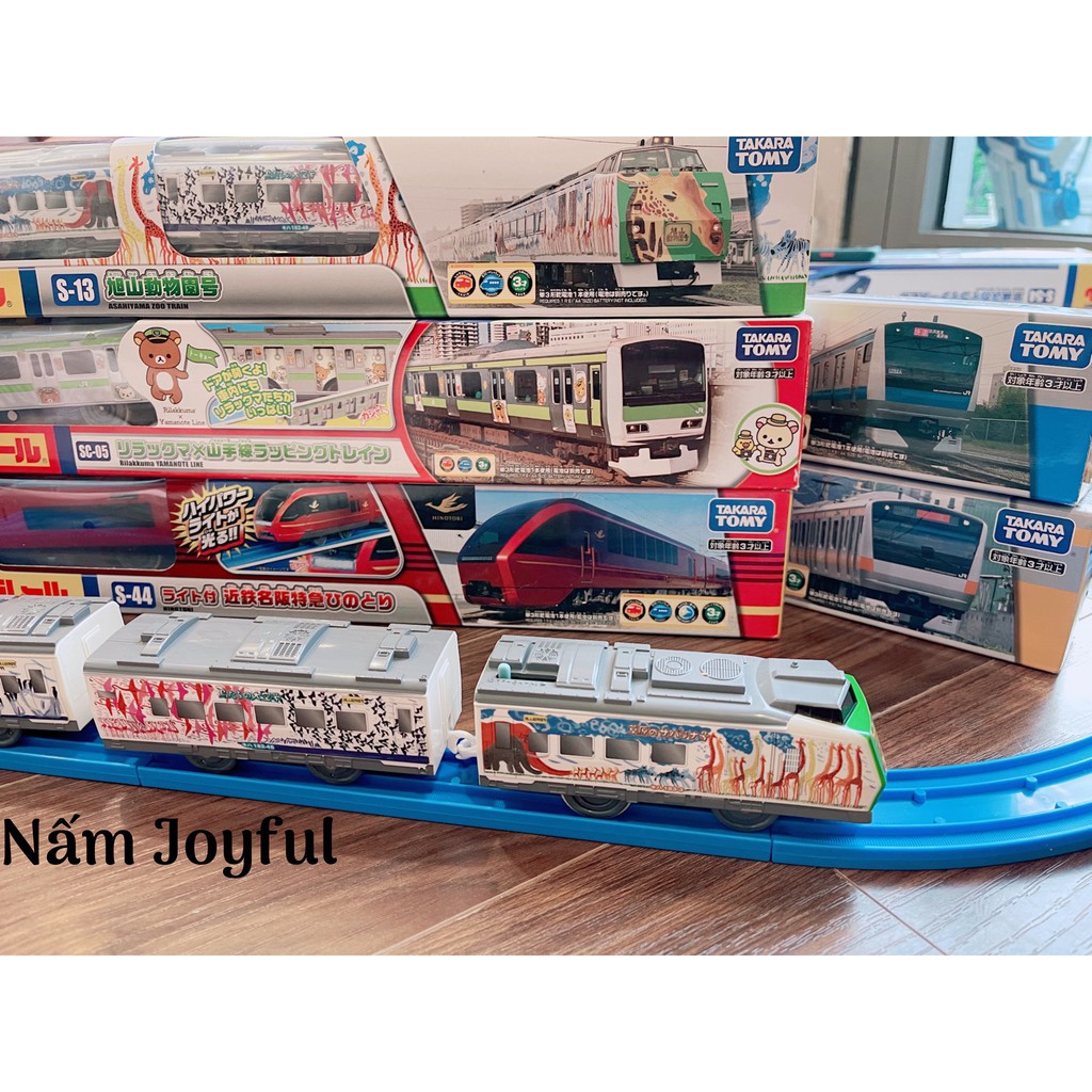 Tàu hỏa Takara Tomy siêu tốc nhiều mẫu có đèn