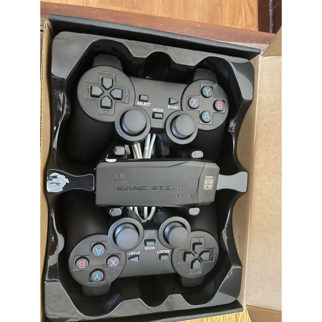 Máy Chơi Game 4 Nút HDMI Không Dây Hơn 10000Trò Chơi, Máy Chơi Game Cổ Điển ATARI / PS1 / FC / GBA / SFC