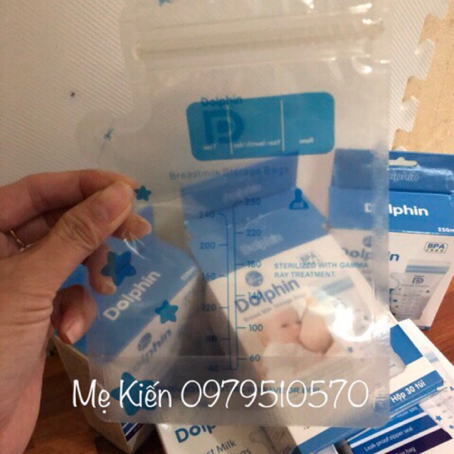 Túi trữ sữa Dolphin 30 tờ