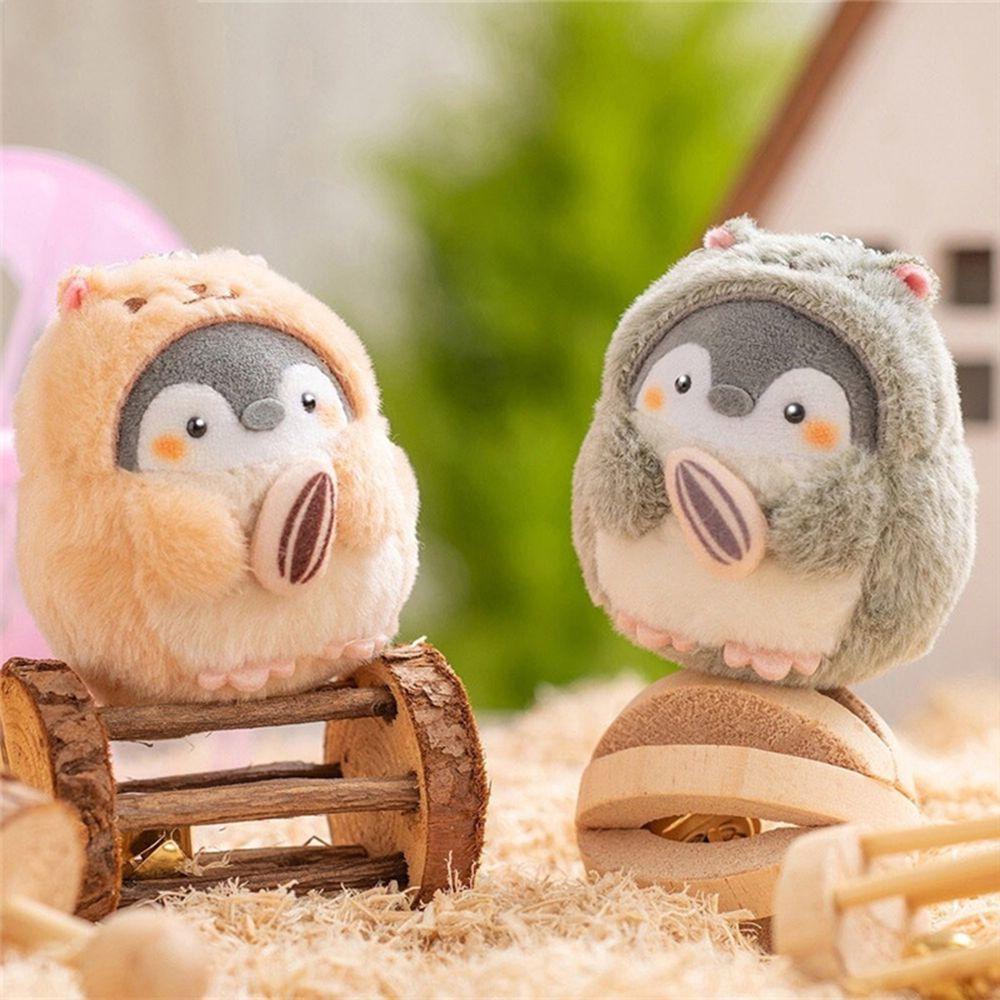 BEBETTERM Thú Nhồi Bông Hình Chim Cánh Cụt Đáng Yêu Trang Trí Xe Hơi