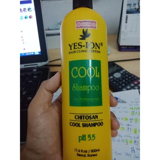 DẦU GỘI/XẢ YESION COOL SIÊU LẠNH GIẢM STRESS CHITOSAN COOL SHAMPOO 500ML