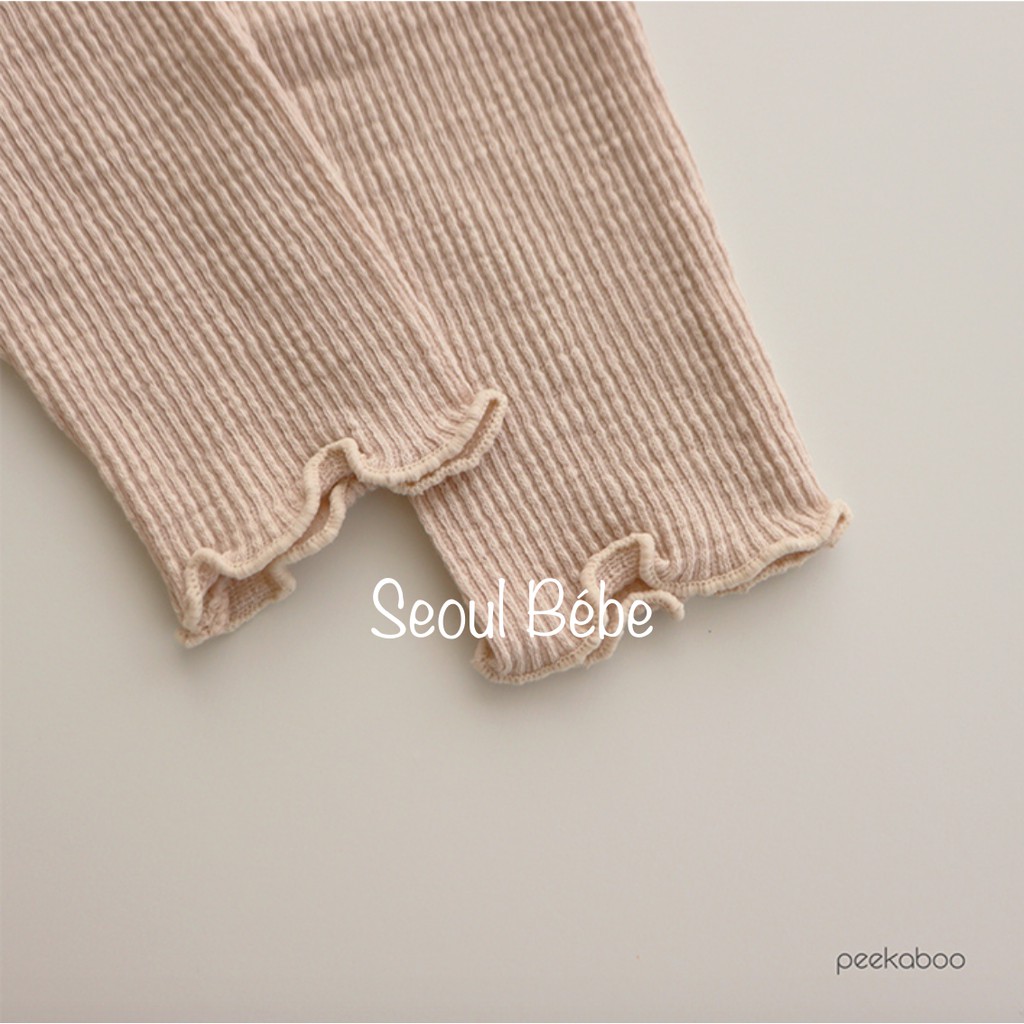 Bộ gân xước Bera (bộ rời/ bộ suit) Peekaboo